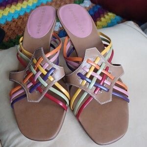 Apostrophe Women’s Kitten Heel Sandal